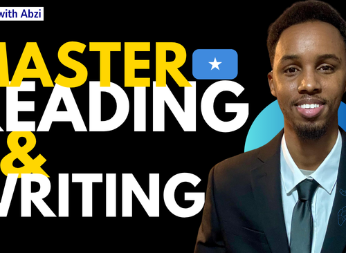 Learn Somali Reading and Writing From Scratch